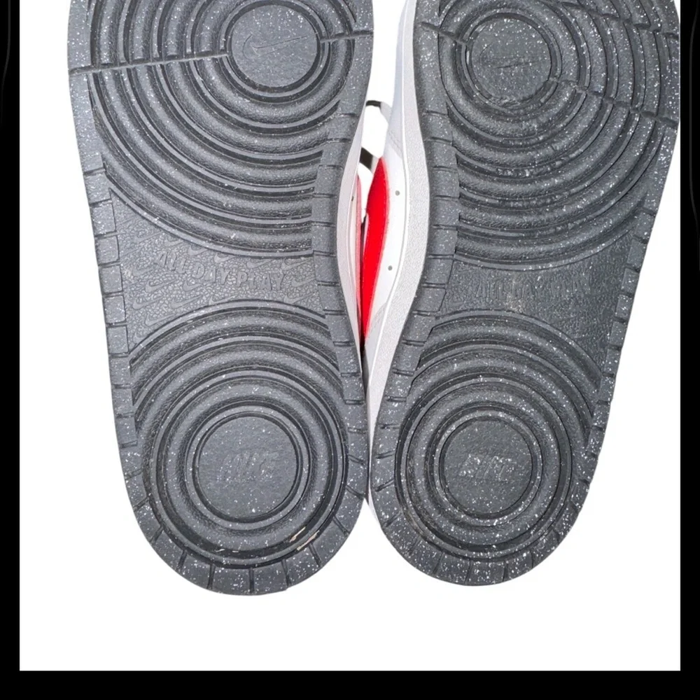 Nike Red and White Athletic Shoes